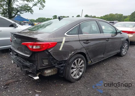 2017 Hyundai Sonata Sport z USA, uszkodzony, nr VIN 5NPE34AF7HH462495